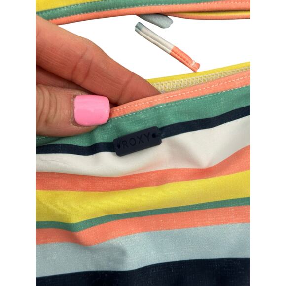 ROXY GIRLS STRIPED BIKINI 8 - Picture 8 of 8